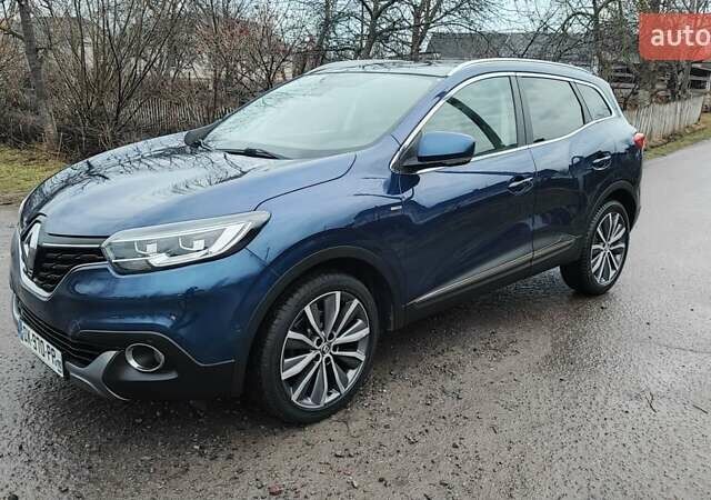 Синий Рено Kadjar, объемом двигателя 1.46 л и пробегом 199 тыс. км за 14700 $, фото 8 на Automoto.ua