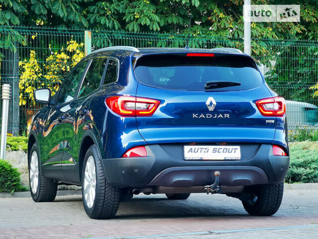 Синий Рено Kadjar, объемом двигателя 1.5 л и пробегом 140 тыс. км за 16900 $, фото 8 на Automoto.ua