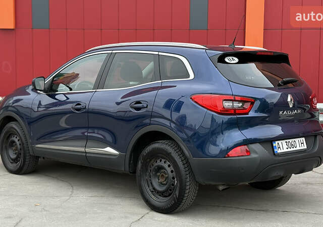 Синий Рено Kadjar, объемом двигателя 1.46 л и пробегом 262 тыс. км за 13300 $, фото 16 на Automoto.ua