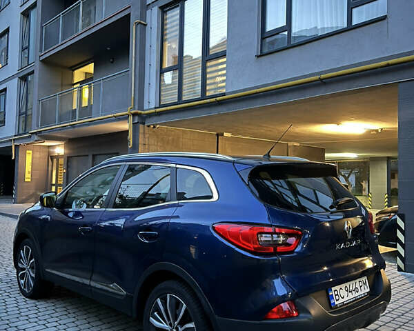Синий Рено Kadjar, объемом двигателя 1.6 л и пробегом 228 тыс. км за 14900 $, фото 4 на Automoto.ua