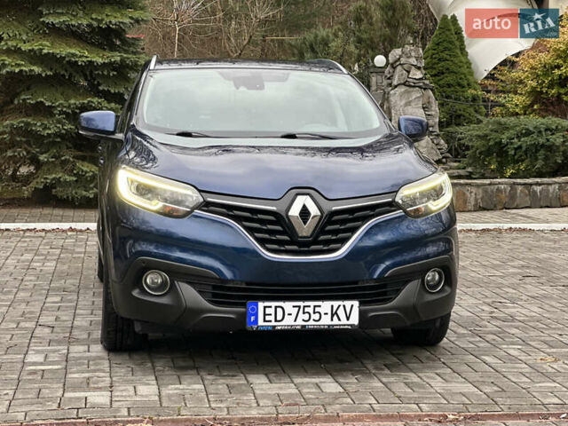Синий Рено Kadjar, объемом двигателя 1.5 л и пробегом 195 тыс. км за 15200 $, фото 2 на Automoto.ua
