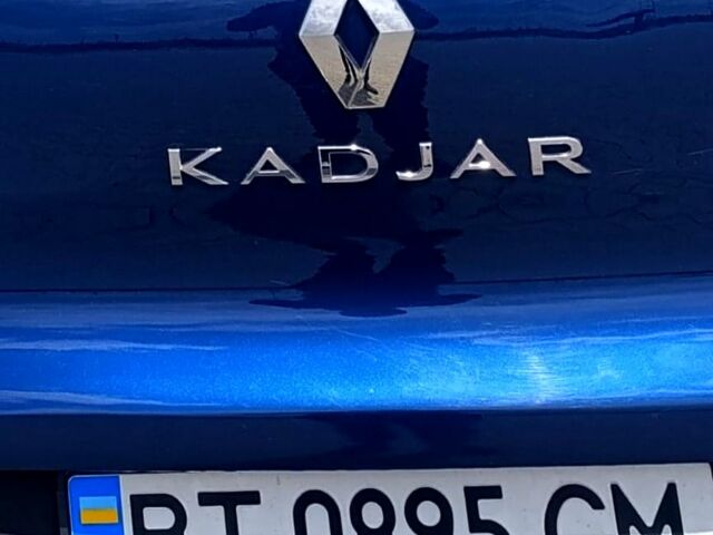 Синий Рено Kadjar, объемом двигателя 1.5 л и пробегом 224 тыс. км за 15300 $, фото 3 на Automoto.ua