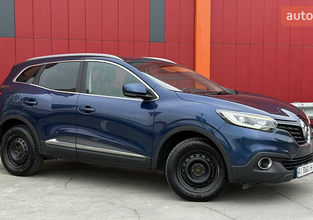 Синий Рено Kadjar, объемом двигателя 1.46 л и пробегом 262 тыс. км за 13300 $, фото 10 на Automoto.ua