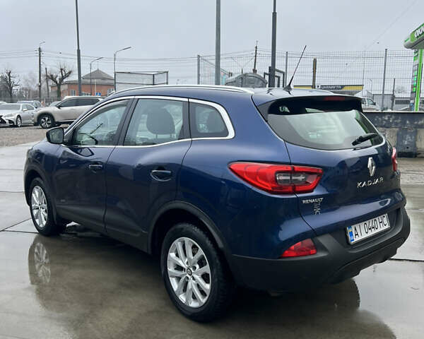 Синий Рено Kadjar, объемом двигателя 1.46 л и пробегом 88 тыс. км за 17400 $, фото 11 на Automoto.ua