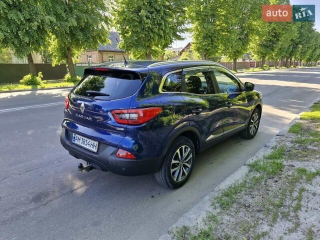 Синий Рено Kadjar, объемом двигателя 1.46 л и пробегом 194 тыс. км за 15000 $, фото 4 на Automoto.ua