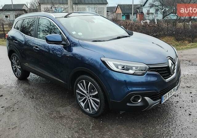Синий Рено Kadjar, объемом двигателя 1.46 л и пробегом 199 тыс. км за 14700 $, фото 6 на Automoto.ua