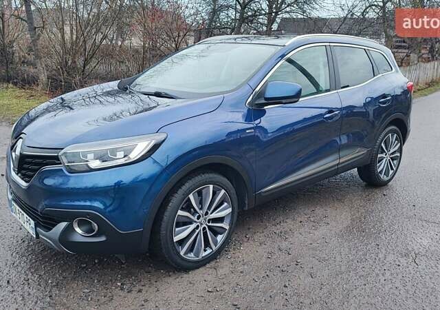 Синий Рено Kadjar, объемом двигателя 1.46 л и пробегом 199 тыс. км за 14700 $, фото 13 на Automoto.ua