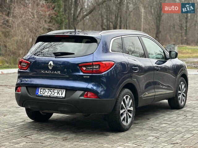 Синий Рено Kadjar, объемом двигателя 1.5 л и пробегом 195 тыс. км за 15200 $, фото 9 на Automoto.ua