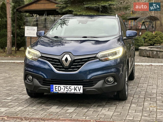 Синий Рено Kadjar, объемом двигателя 1.5 л и пробегом 195 тыс. км за 15200 $, фото 1 на Automoto.ua