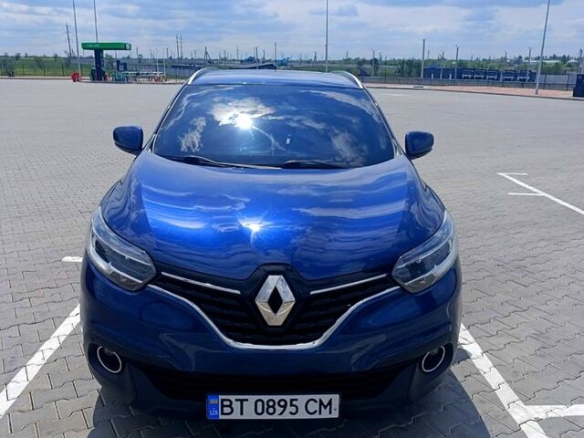 Синий Рено Kadjar, объемом двигателя 1.5 л и пробегом 224 тыс. км за 15300 $, фото 1 на Automoto.ua