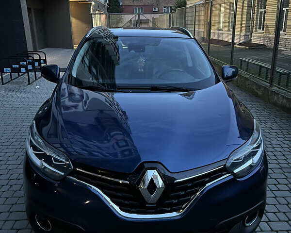 Синий Рено Kadjar, объемом двигателя 1.6 л и пробегом 228 тыс. км за 14900 $, фото 3 на Automoto.ua