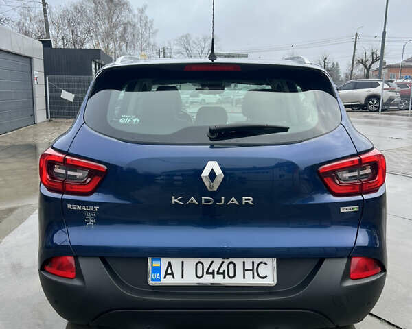 Синий Рено Kadjar, объемом двигателя 1.46 л и пробегом 88 тыс. км за 17400 $, фото 13 на Automoto.ua