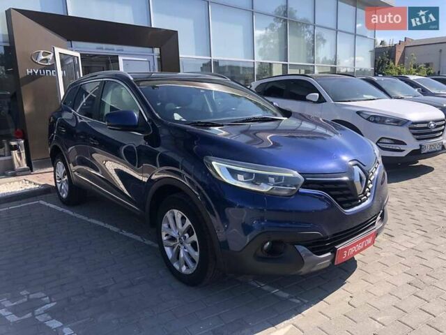 Синий Рено Kadjar, объемом двигателя 1.46 л и пробегом 185 тыс. км за 15300 $, фото 3 на Automoto.ua