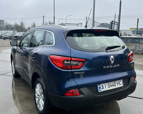 Синий Рено Kadjar, объемом двигателя 1.46 л и пробегом 88 тыс. км за 17400 $, фото 12 на Automoto.ua