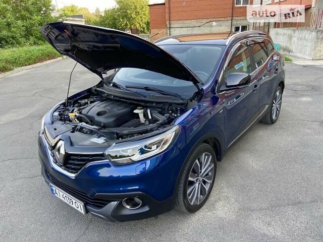 Синій Рено Kadjar, об'ємом двигуна 1.5 л та пробігом 217 тис. км за 17850 $, фото 91 на Automoto.ua