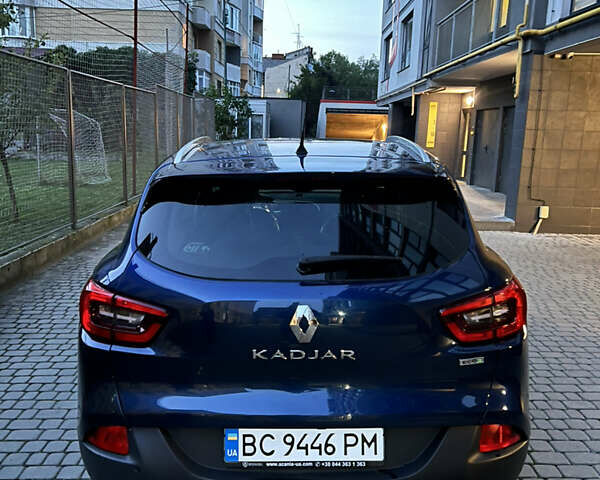 Синий Рено Kadjar, объемом двигателя 1.6 л и пробегом 228 тыс. км за 14900 $, фото 5 на Automoto.ua