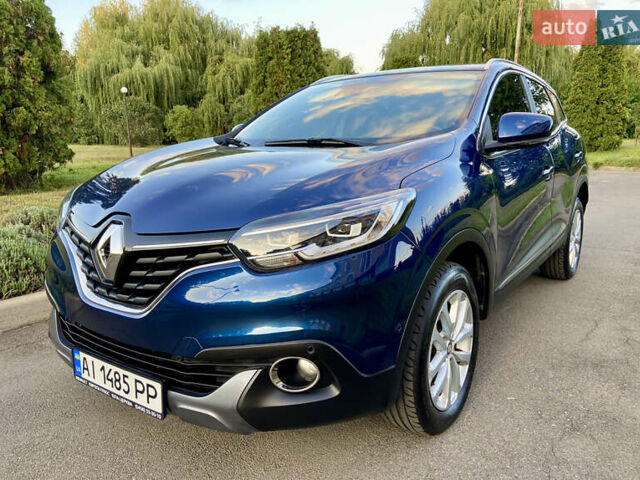 Синий Рено Kadjar, объемом двигателя 1.5 л и пробегом 216 тыс. км за 15950 $, фото 3 на Automoto.ua