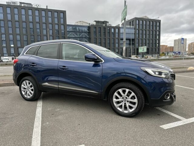 Синий Рено Kadjar, объемом двигателя 1.2 л и пробегом 132 тыс. км за 13250 $, фото 6 на Automoto.ua