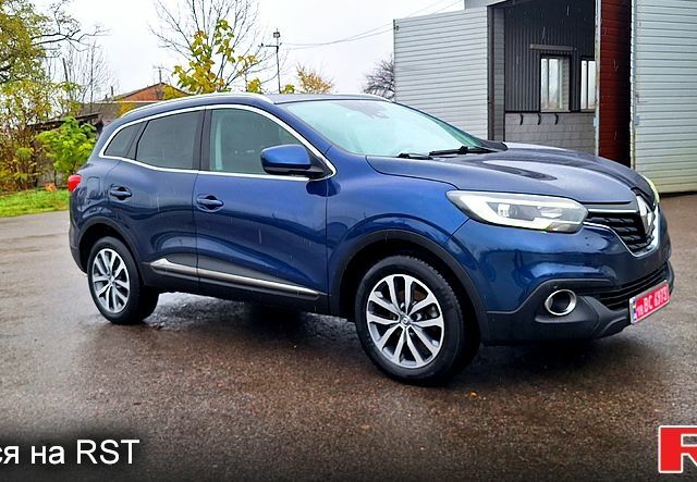 Синий Рено Kadjar, объемом двигателя 1.5 л и пробегом 188 тыс. км за 15500 $, фото 2 на Automoto.ua