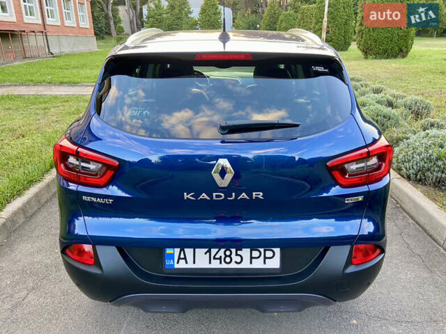 Синий Рено Kadjar, объемом двигателя 1.5 л и пробегом 216 тыс. км за 15950 $, фото 9 на Automoto.ua