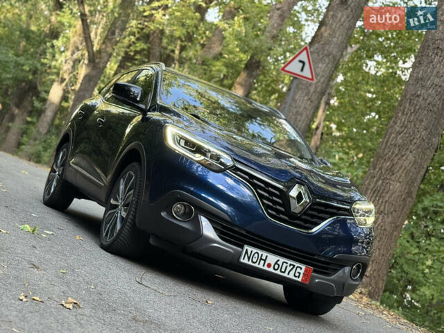 Синий Рено Kadjar, объемом двигателя 1.46 л и пробегом 214 тыс. км за 16499 $, фото 7 на Automoto.ua