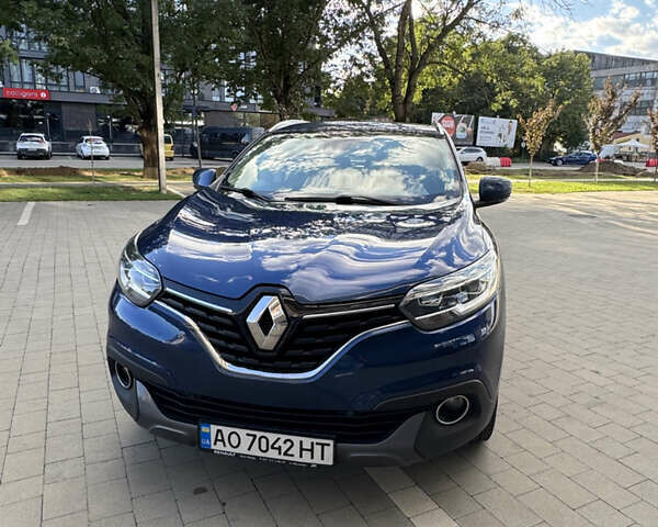 Синий Рено Kadjar, объемом двигателя 1.46 л и пробегом 215 тыс. км за 17500 $, фото 1 на Automoto.ua