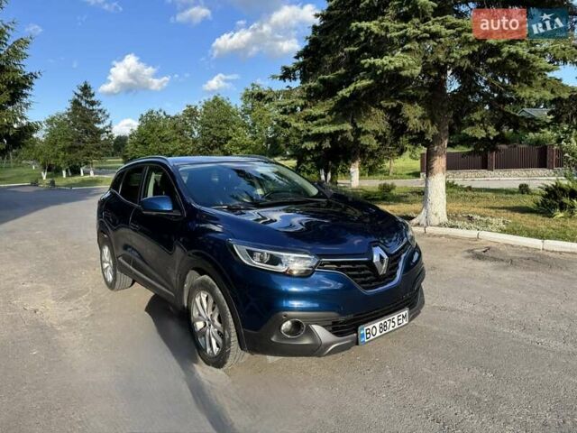 Синий Рено Kadjar, объемом двигателя 1.46 л и пробегом 209 тыс. км за 15700 $, фото 6 на Automoto.ua