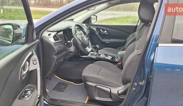 Синий Рено Kadjar, объемом двигателя 1.5 л и пробегом 188 тыс. км за 15500 $, фото 16 на Automoto.ua