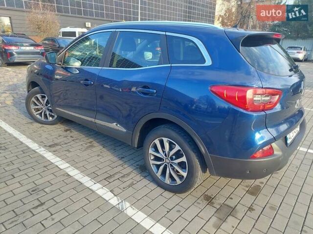 Синий Рено Kadjar, объемом двигателя 1.46 л и пробегом 188 тыс. км за 16500 $, фото 5 на Automoto.ua