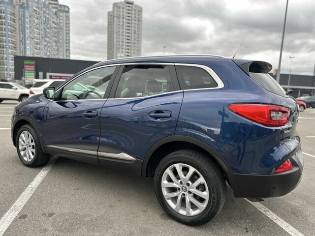 Синий Рено Kadjar, объемом двигателя 1.2 л и пробегом 132 тыс. км за 13250 $, фото 2 на Automoto.ua