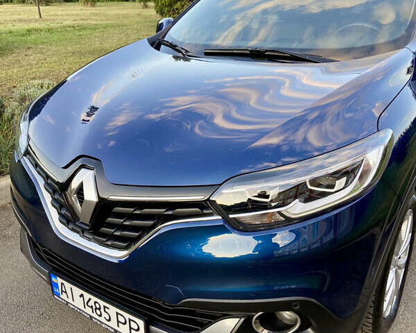 Синий Рено Kadjar, объемом двигателя 1.5 л и пробегом 216 тыс. км за 15950 $, фото 18 на Automoto.ua