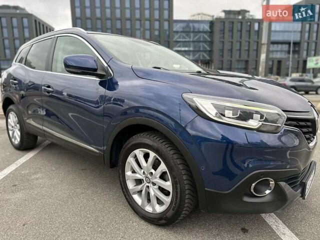 Синий Рено Kadjar, объемом двигателя 1.2 л и пробегом 132 тыс. км за 13950 $, фото 5 на Automoto.ua