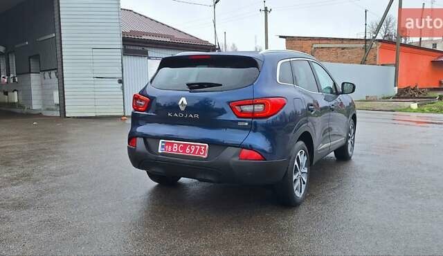 Синий Рено Kadjar, объемом двигателя 1.5 л и пробегом 188 тыс. км за 15500 $, фото 94 на Automoto.ua