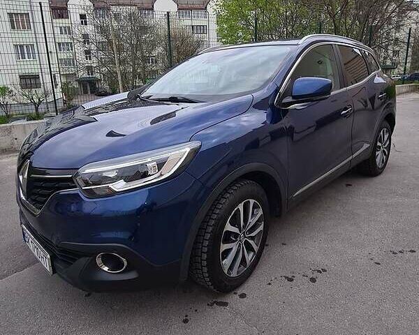 Синій Рено Kadjar, об'ємом двигуна 1.5 л та пробігом 160 тис. км за 17700 $, фото 2 на Automoto.ua