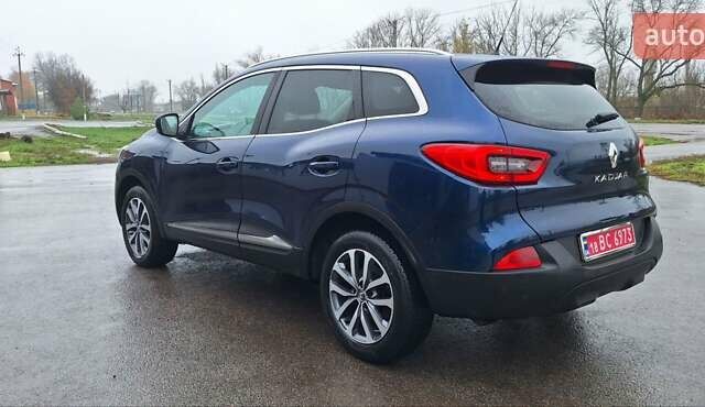 Синий Рено Kadjar, объемом двигателя 1.5 л и пробегом 188 тыс. км за 15500 $, фото 2 на Automoto.ua