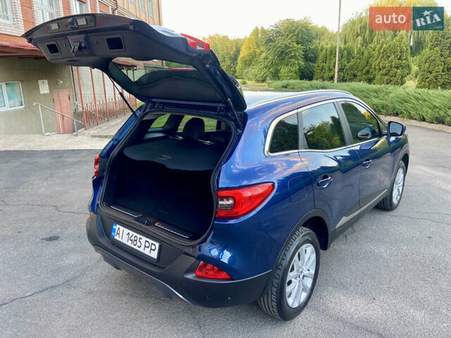 Синий Рено Kadjar, объемом двигателя 1.5 л и пробегом 216 тыс. км за 15999 $, фото 85 на Automoto.ua