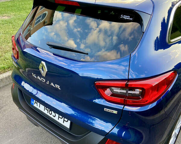 Синий Рено Kadjar, объемом двигателя 1.5 л и пробегом 216 тыс. км за 15950 $, фото 26 на Automoto.ua