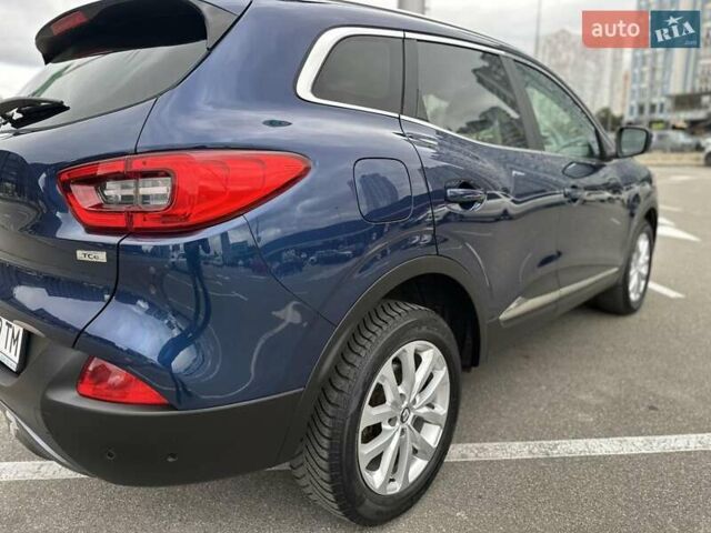 Синий Рено Kadjar, объемом двигателя 1.2 л и пробегом 132 тыс. км за 13950 $, фото 12 на Automoto.ua