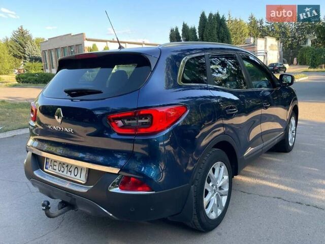 Синий Рено Kadjar, объемом двигателя 1.46 л и пробегом 260 тыс. км за 15300 $, фото 1 на Automoto.ua