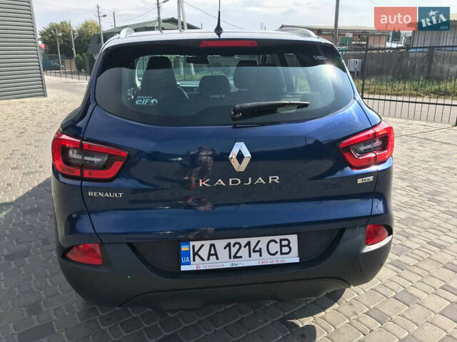 Синий Рено Kadjar, объемом двигателя 1.2 л и пробегом 142 тыс. км за 13000 $, фото 4 на Automoto.ua