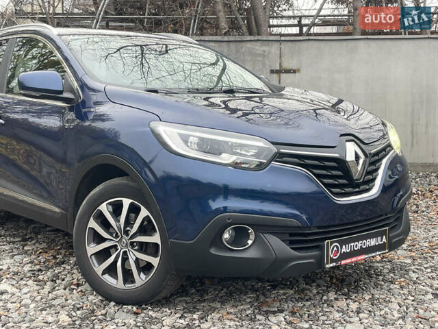 Синий Рено Kadjar, объемом двигателя 1.46 л и пробегом 198 тыс. км за 16390 $, фото 1 на Automoto.ua