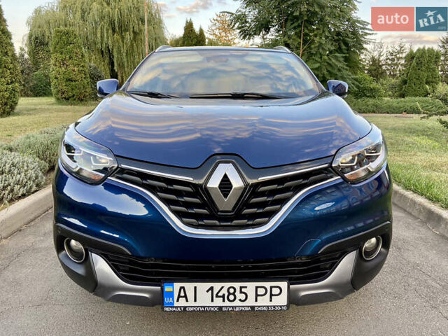 Синий Рено Kadjar, объемом двигателя 1.5 л и пробегом 216 тыс. км за 15950 $, фото 1 на Automoto.ua
