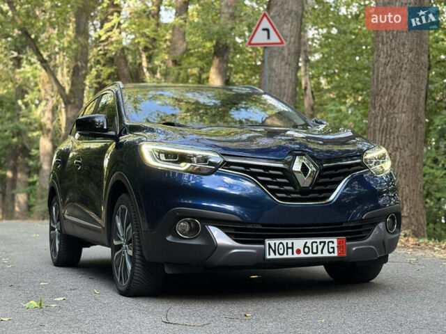 Синий Рено Kadjar, объемом двигателя 1.46 л и пробегом 214 тыс. км за 16499 $, фото 6 на Automoto.ua