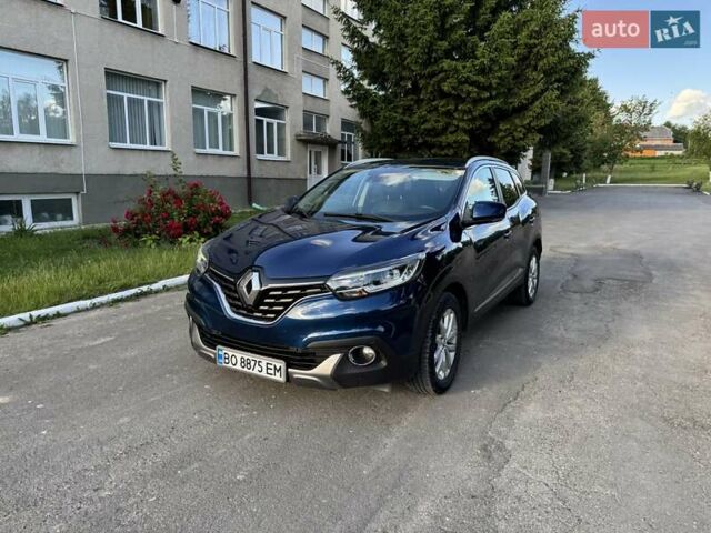Синий Рено Kadjar, объемом двигателя 1.46 л и пробегом 209 тыс. км за 15700 $, фото 2 на Automoto.ua