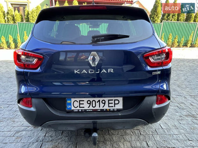 Синий Рено Kadjar, объемом двигателя 1.46 л и пробегом 183 тыс. км за 17400 $, фото 4 на Automoto.ua