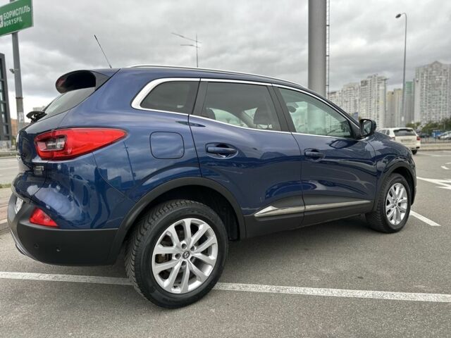 Синий Рено Kadjar, объемом двигателя 1.2 л и пробегом 132 тыс. км за 13250 $, фото 5 на Automoto.ua