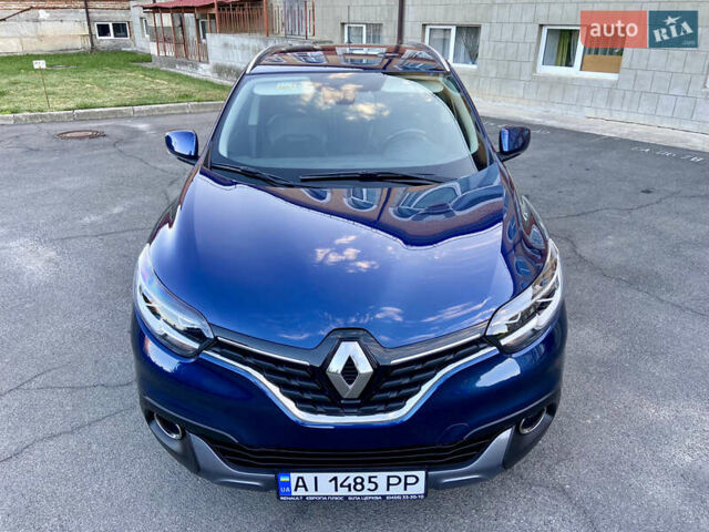 Синий Рено Kadjar, объемом двигателя 1.5 л и пробегом 216 тыс. км за 15999 $, фото 2 на Automoto.ua