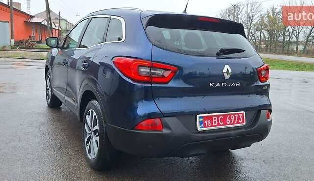 Синий Рено Kadjar, объемом двигателя 1.5 л и пробегом 188 тыс. км за 15500 $, фото 44 на Automoto.ua