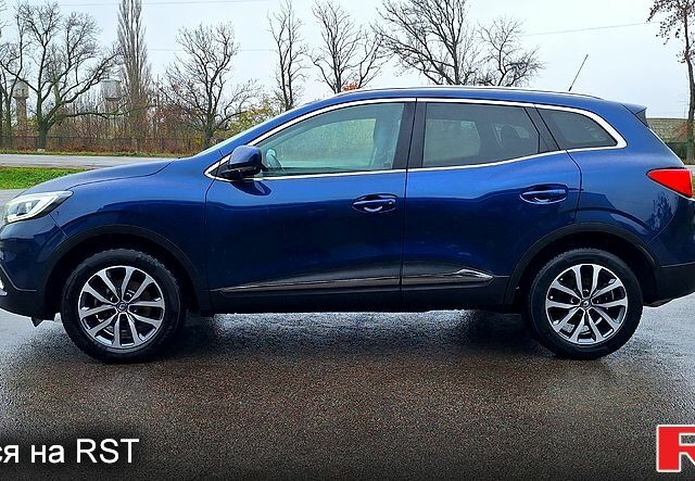 Синий Рено Kadjar, объемом двигателя 1.5 л и пробегом 188 тыс. км за 15500 $, фото 3 на Automoto.ua
