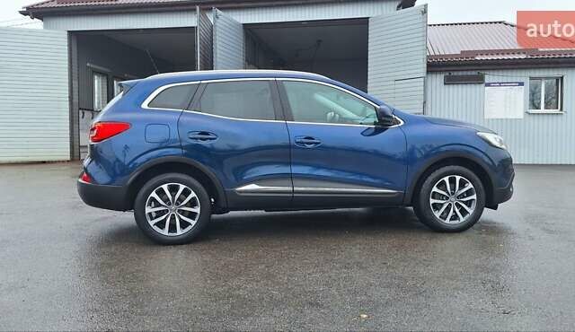 Синий Рено Kadjar, объемом двигателя 1.5 л и пробегом 188 тыс. км за 15500 $, фото 99 на Automoto.ua